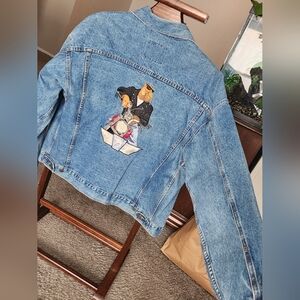 Vintage Smoking Camel Joe Jean Jacket